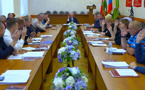 Второе заседание Думы Ферзиковского округа. Избрание Главы.