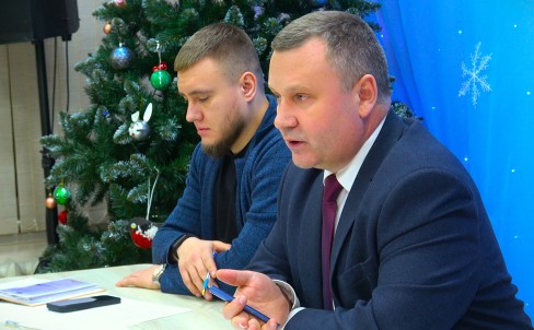 Встреча с жителями поселка Дугна. Мост, транспорт, медицина. Ферзиковский Муниципальный округ.