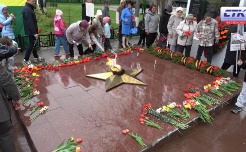 Празднование 81 годовщины Победы в Ферзиковском округе